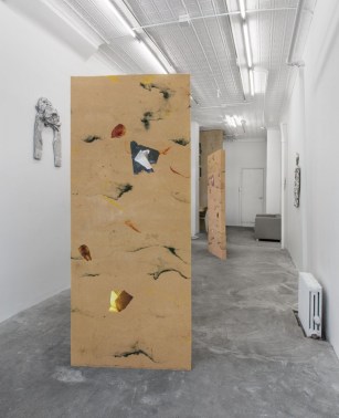 A.K. Burns, Ending with a Fugue, 2013, installation view. Courtesy the artist and Callicoon Fine Arts, NY.