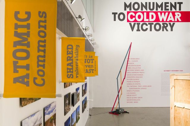 Monument to Cold War Victory, installation view, 41 Cooper Square, Cooper Union, New York.