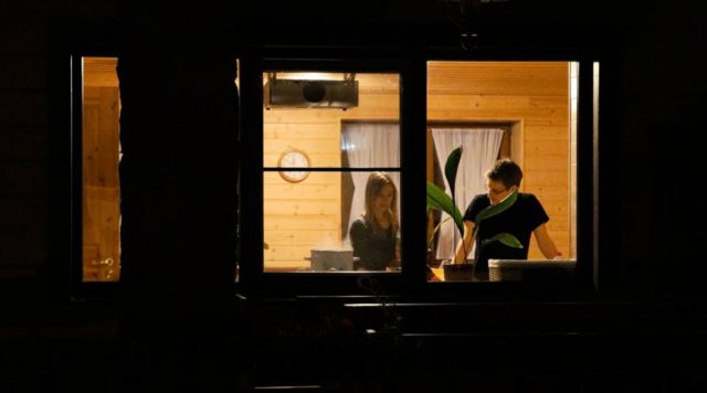 CITIZENFOUR, film still provided by The Guardian Newspaper. Courtesy AP Photo/The Guardian, Glenn Greenwald and Laura Poitras.