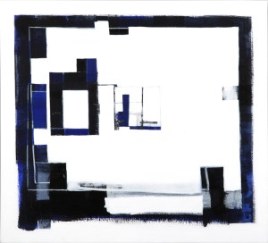 Maria Elena Álvarez, Pórtico, 2013, acrylic on linen.